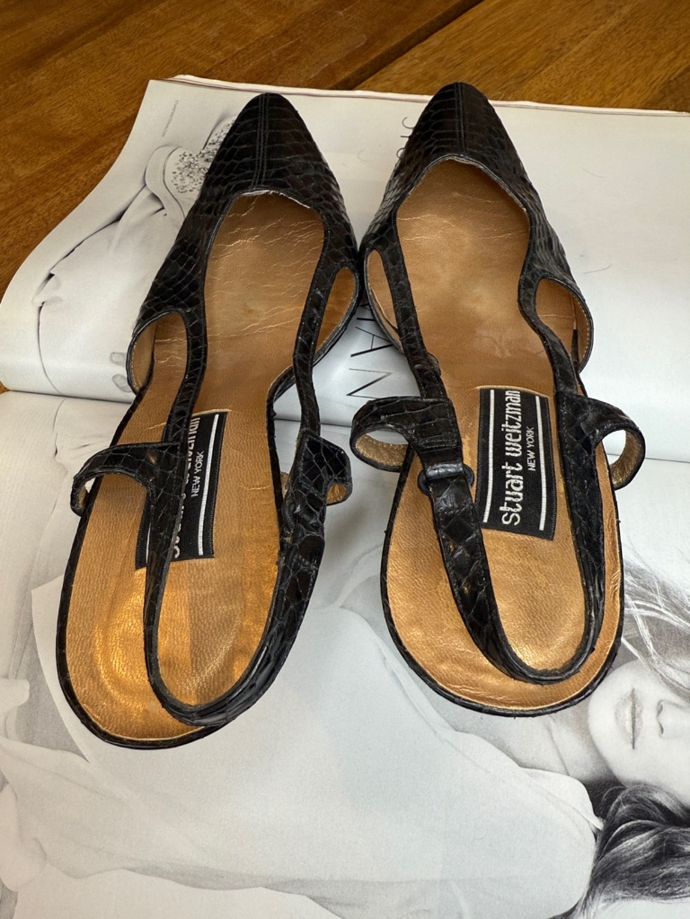 Stuart Weitzman Pointed-Toe Heels - Picture 11 of 13